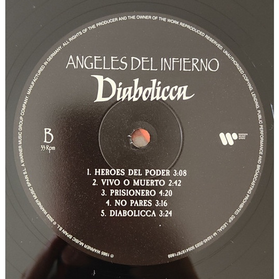 ANGELES DEL INFIERNO - DIABOLICCA / VINILO 6