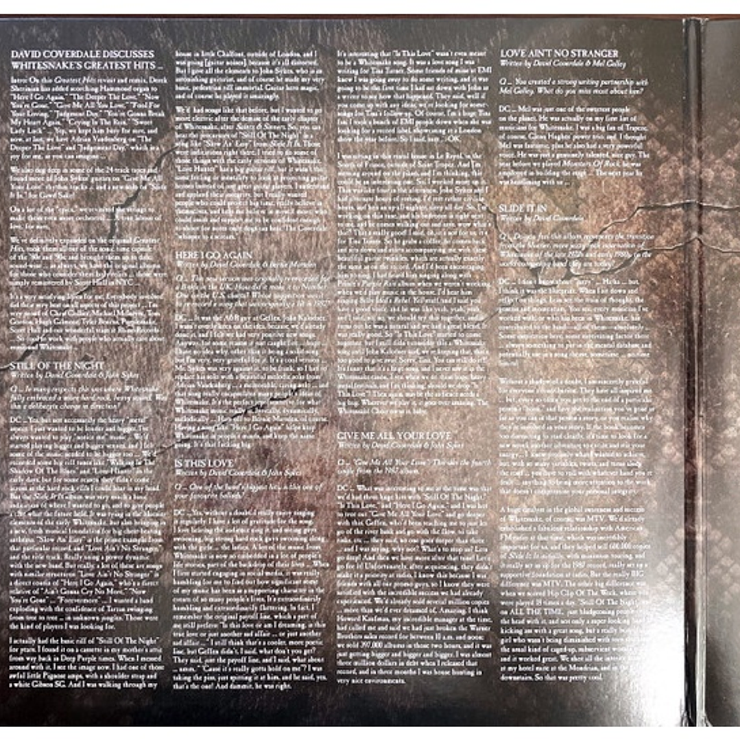 WHITESNAKE - GREATEST HITS (2LP) / VINILO 5