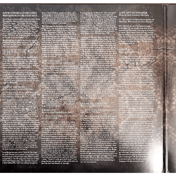 WHITESNAKE - GREATEST HITS (2LP) / VINILO 5