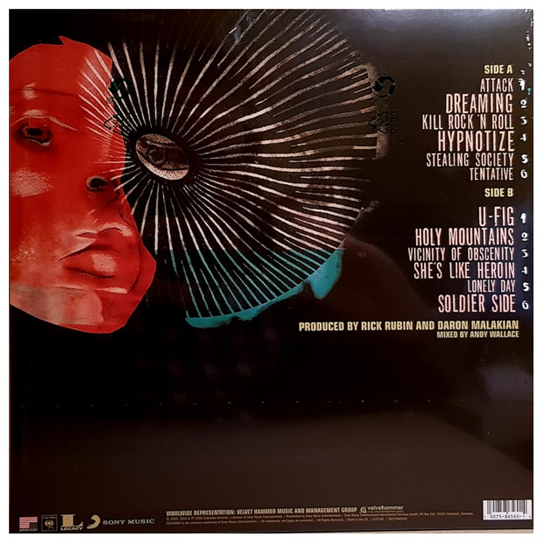 SYSTEM OF A DOWN - HYPNOTIZE / VINILO 2