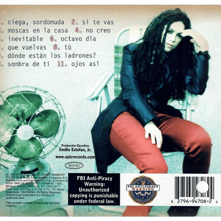 SHAKIRA - DONDE ESTAN LOS LADRONES / CD 2