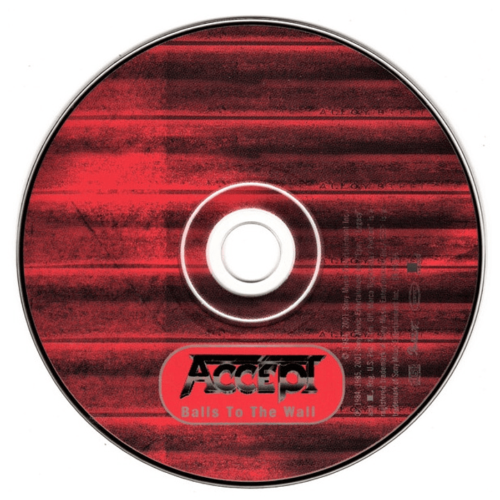 ACCEPT - BALLS TO THE WALLS / CD 3