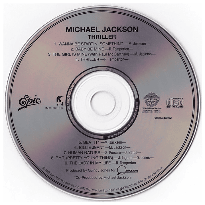 MICHAEL JACKSON - THRILLER / CD 3