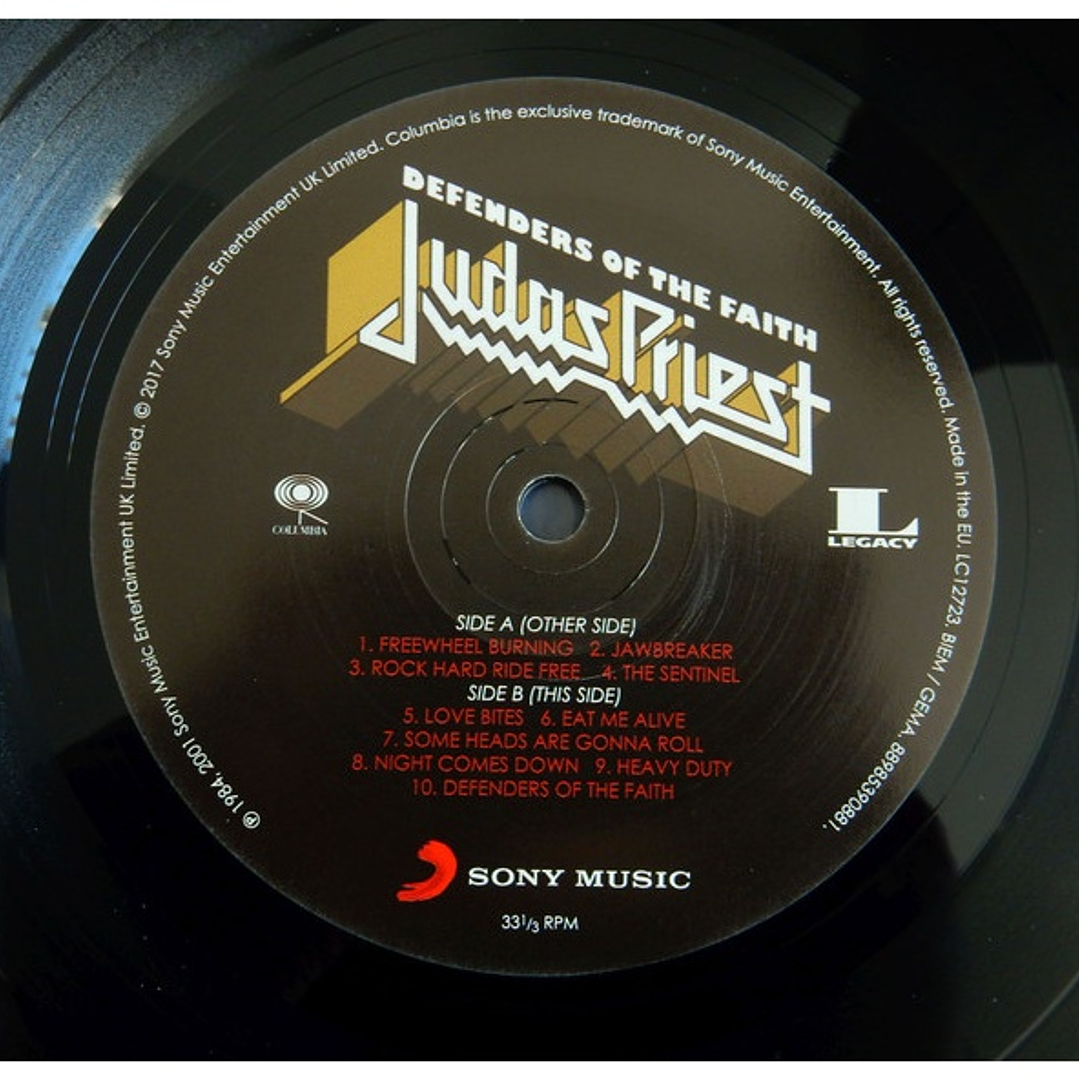 JUDAS PRIEST - DEFENDER OF THE FAITH / VINILO 4