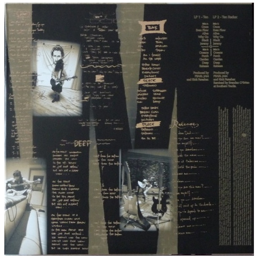 PEARL JAM - TEN (VINYL EDITION) (2LP) / VINILO 4