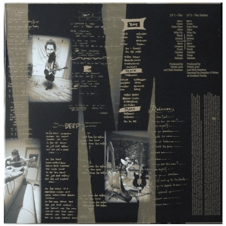PEARL JAM - TEN (VINYL EDITION) (2LP) / VINILO 4