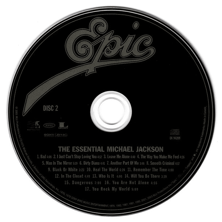 MICHAEL JACKSON - THE ESSENTIAL (2CD) / CD 4