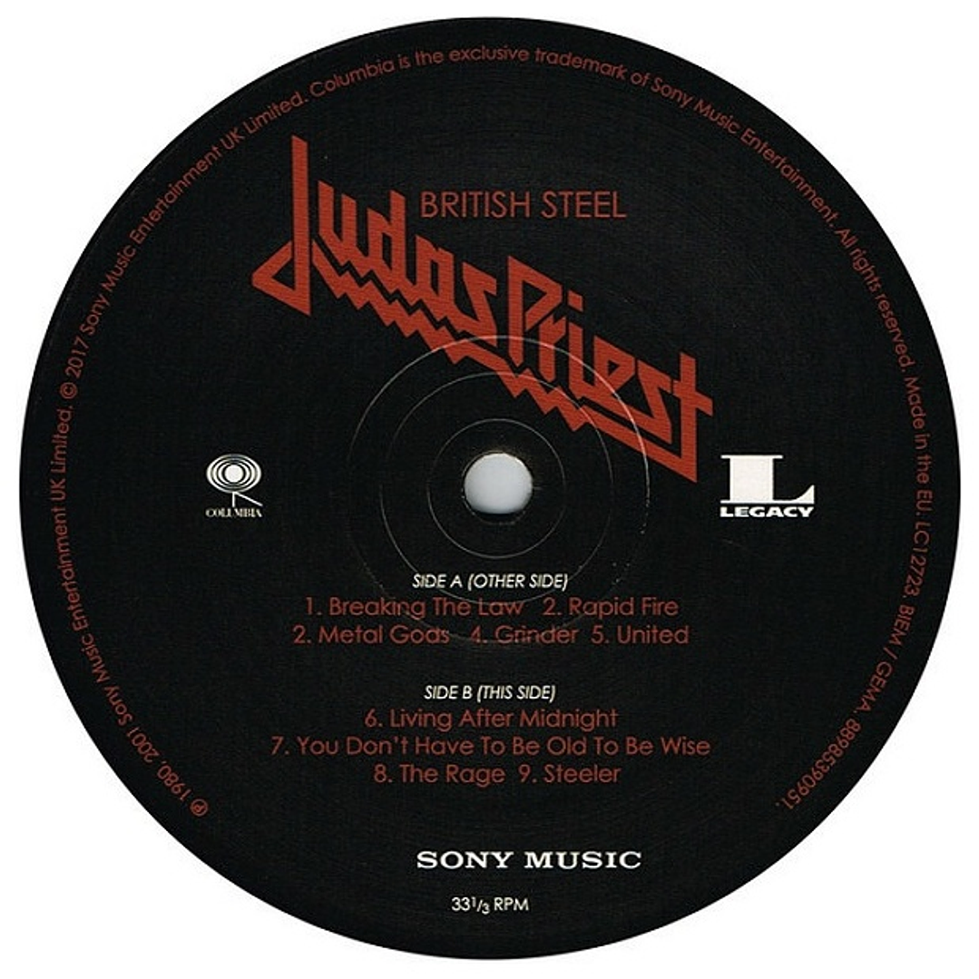 JUDAS PRIEST - BRITISH STEEL / VINILO 6