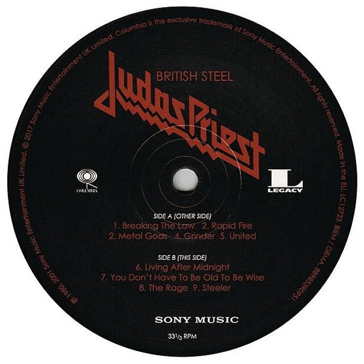 JUDAS PRIEST - BRITISH STEEL / VINILO 6