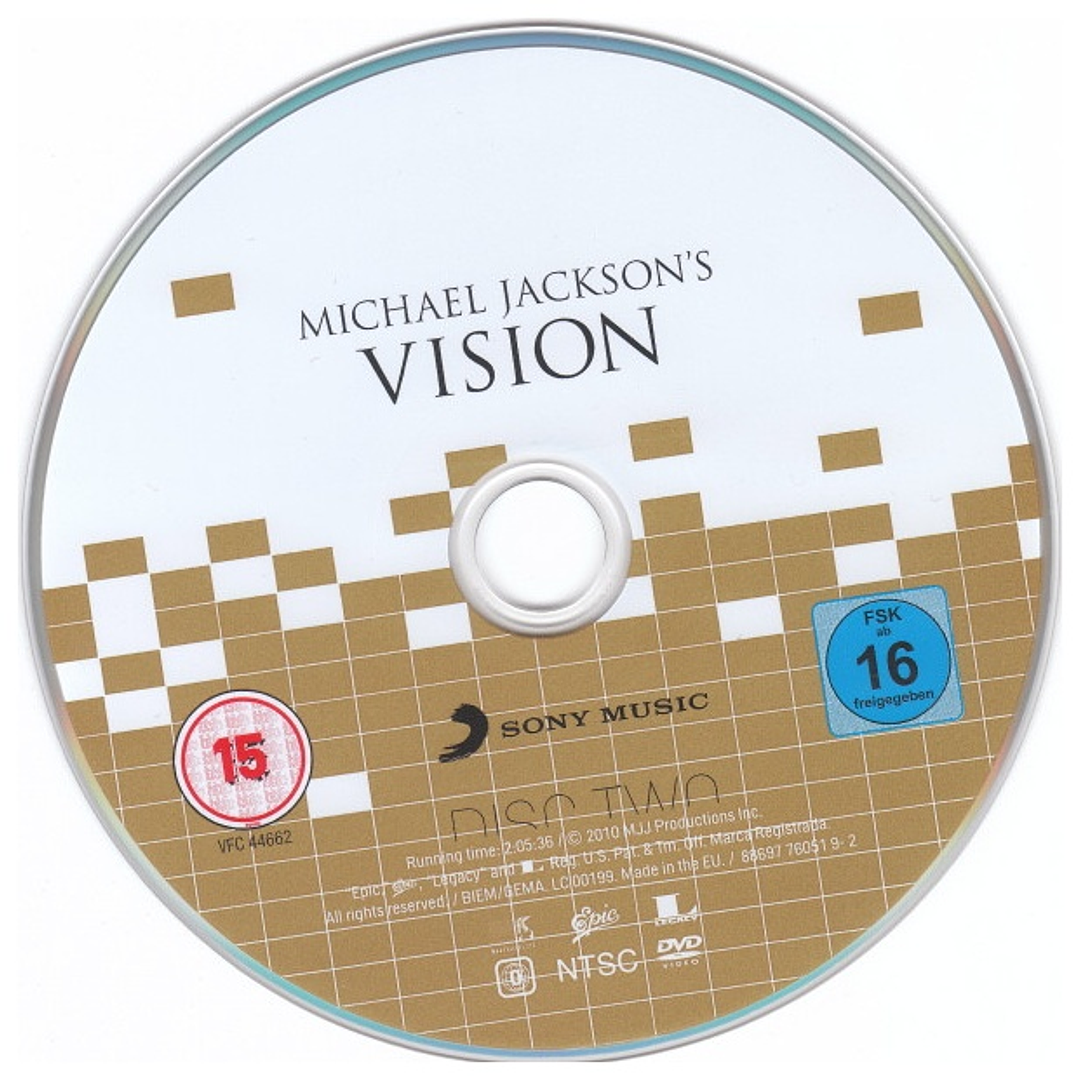 MICHAEL JACKSON - MICHAEL JACKSON'S VISION (3DVD) / DVD 5