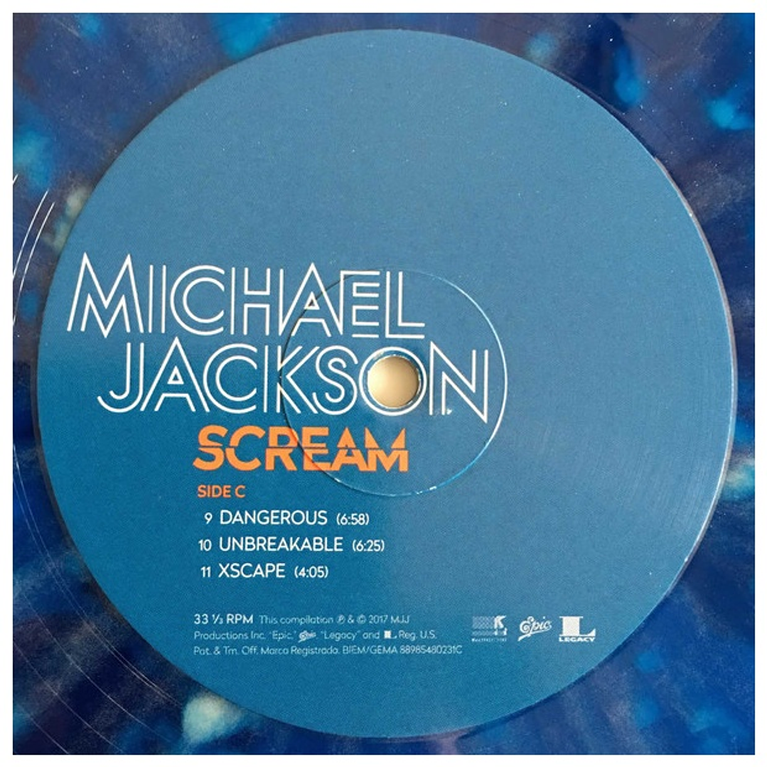 MICHAEL JACKSON - SCREAM (2LP) / VINILO 7