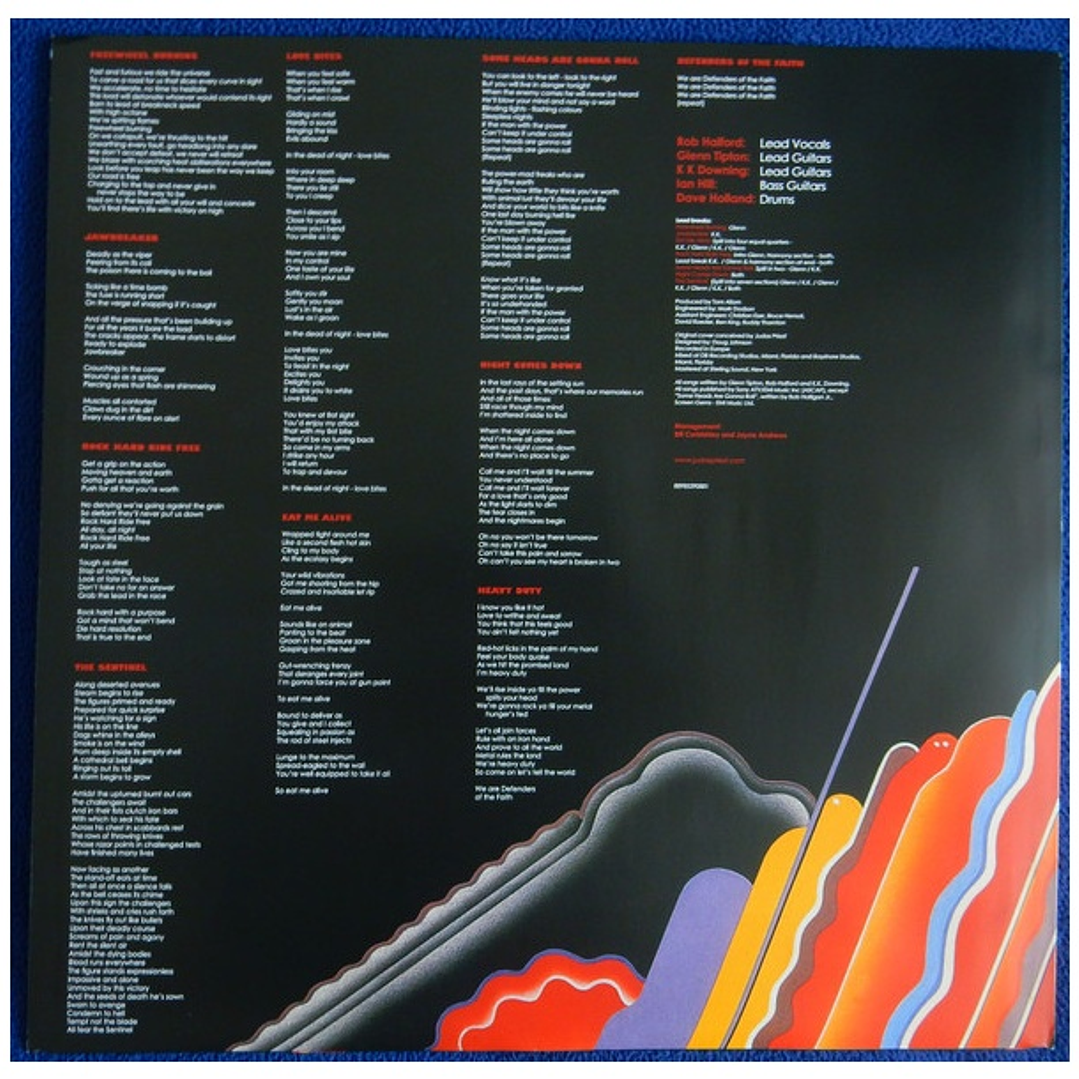 JUDAS PRIEST - DEFENDER OF THE FAITH / VINILO 6