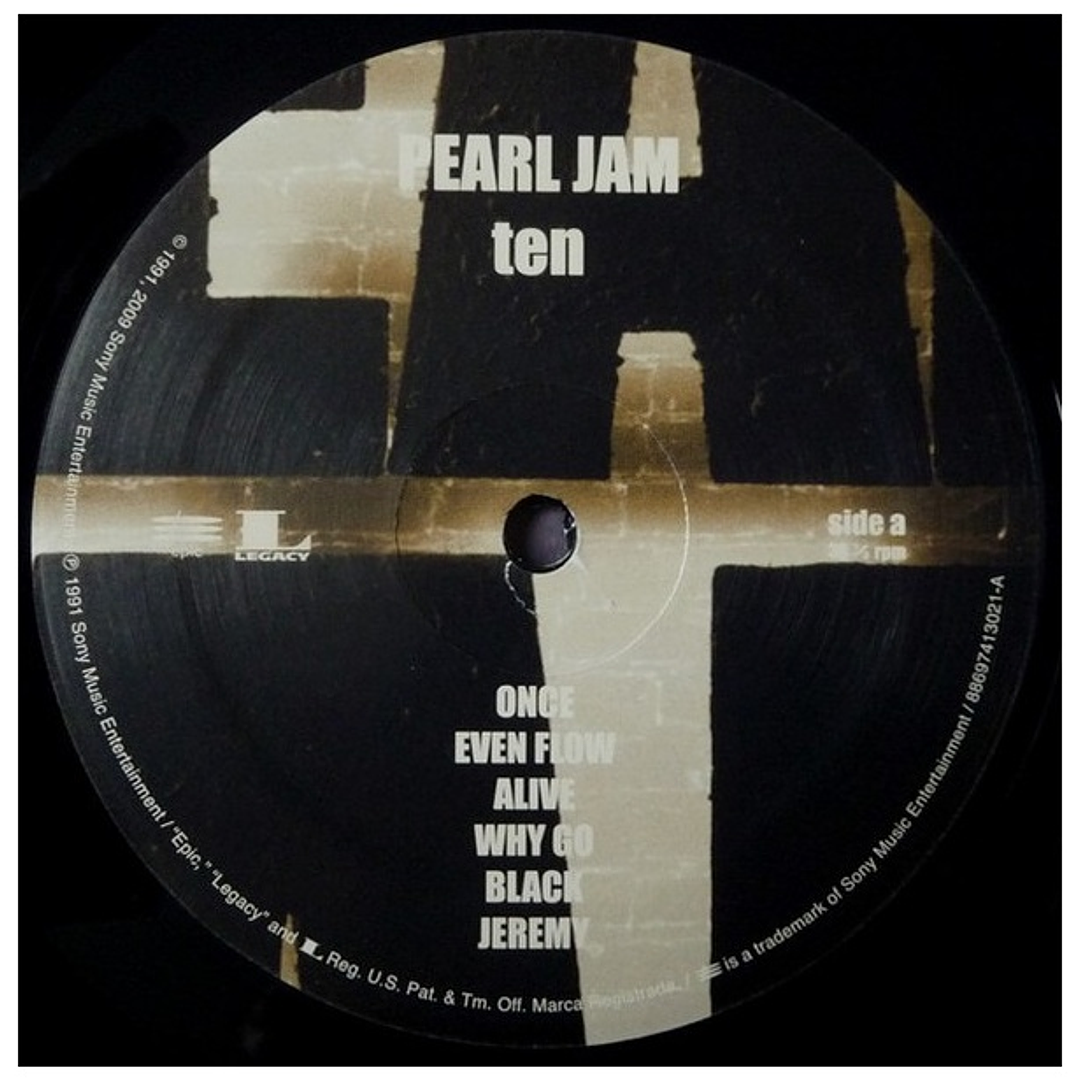 PEARL JAM - TEN (VINYL EDITION) (2LP) / VINILO 7
