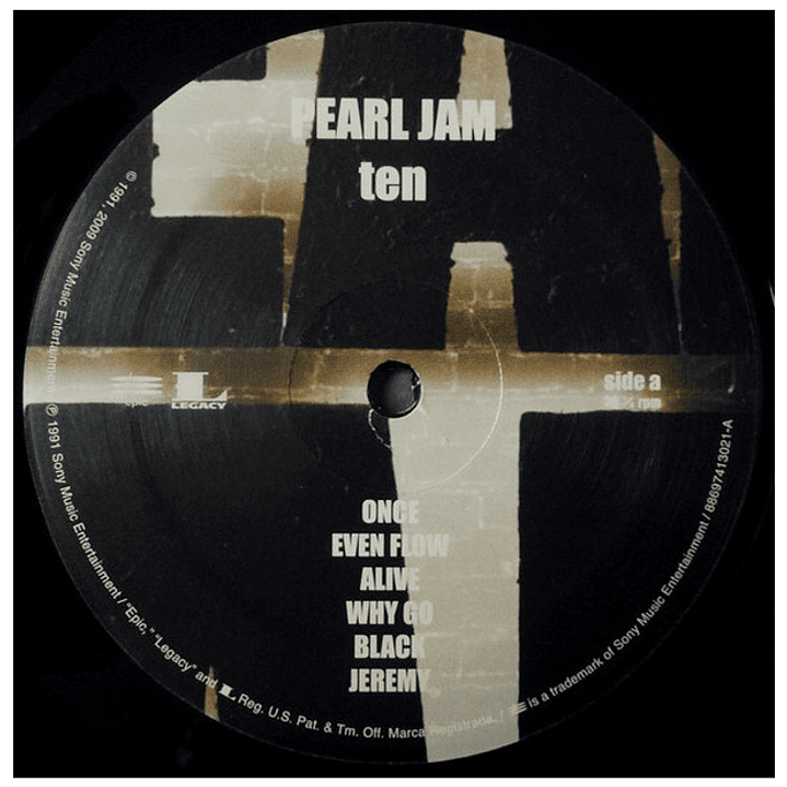 PEARL JAM - TEN (VINYL EDITION) (2LP) / VINILO 7