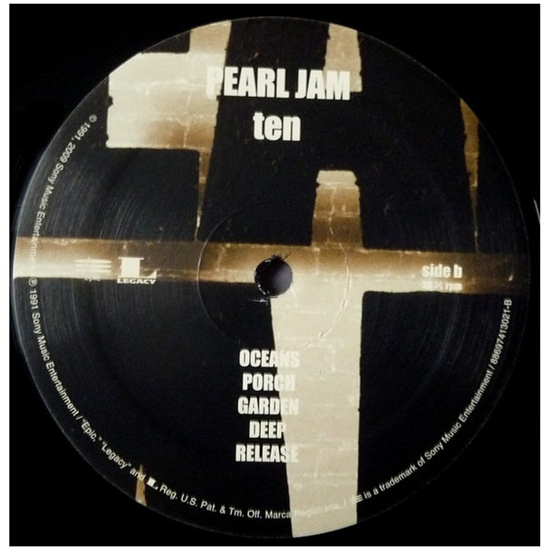 PEARL JAM - TEN (VINYL EDITION) (2LP) / VINILO 8