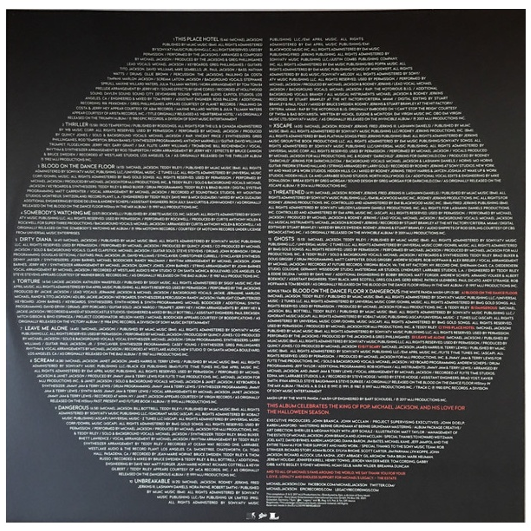 MICHAEL JACKSON - SCREAM (2LP) / VINILO 10