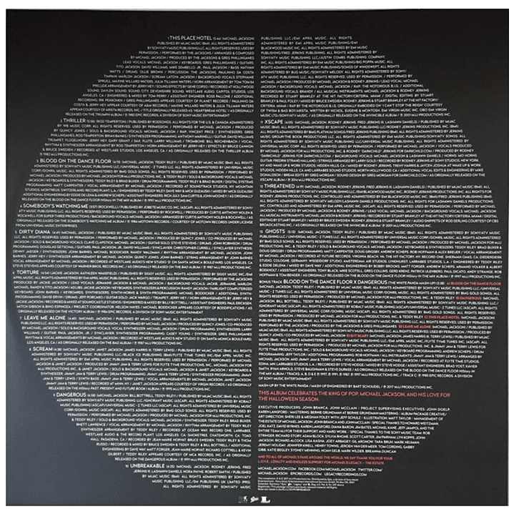 MICHAEL JACKSON - SCREAM (2LP) / VINILO 10
