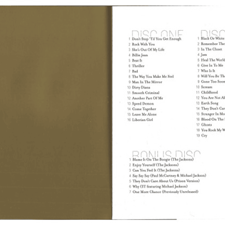 MICHAEL JACKSON - MICHAEL JACKSON'S VISION (3DVD) / DVD 9