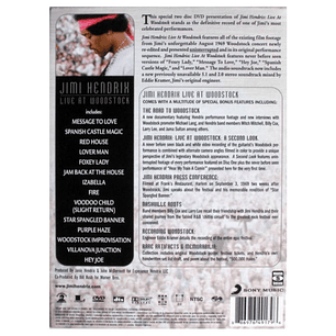 JIMI HENDRIX - LIVE AT WOODSTOCK (2DVD) / DVD