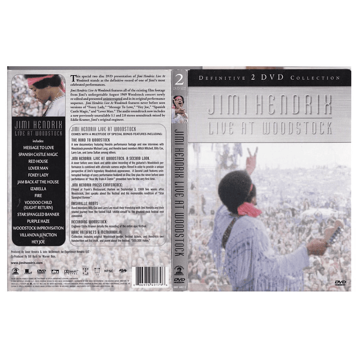 JIMI HENDRIX - LIVE AT WOODSTOCK (2DVD) / DVD 6
