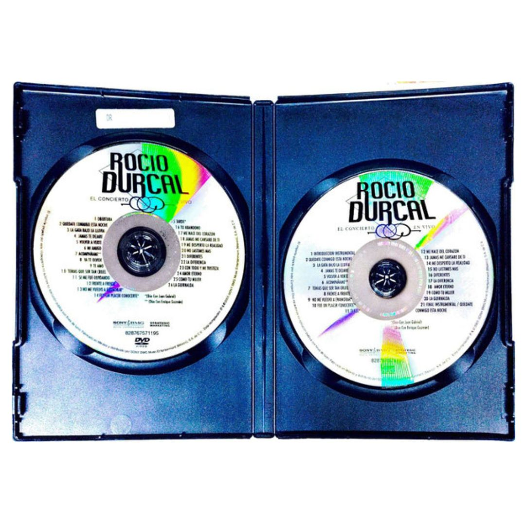 ROCIO DURCAL - EL CONCIERTO EN VIVO (DVD+CD) / DVD USADO 3