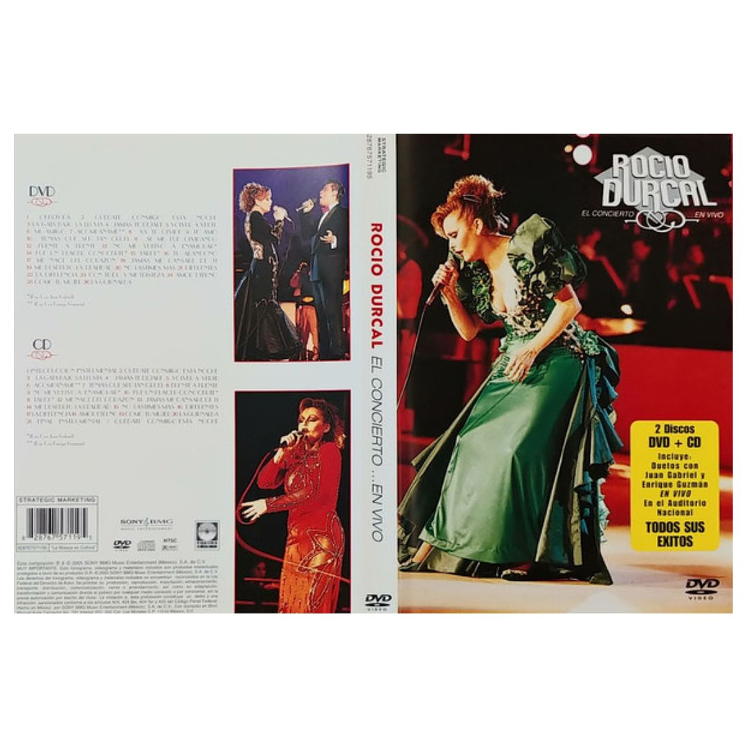 ROCIO DURCAL - EL CONCIERTO EN VIVO (DVD+CD) / DVD USADO 4