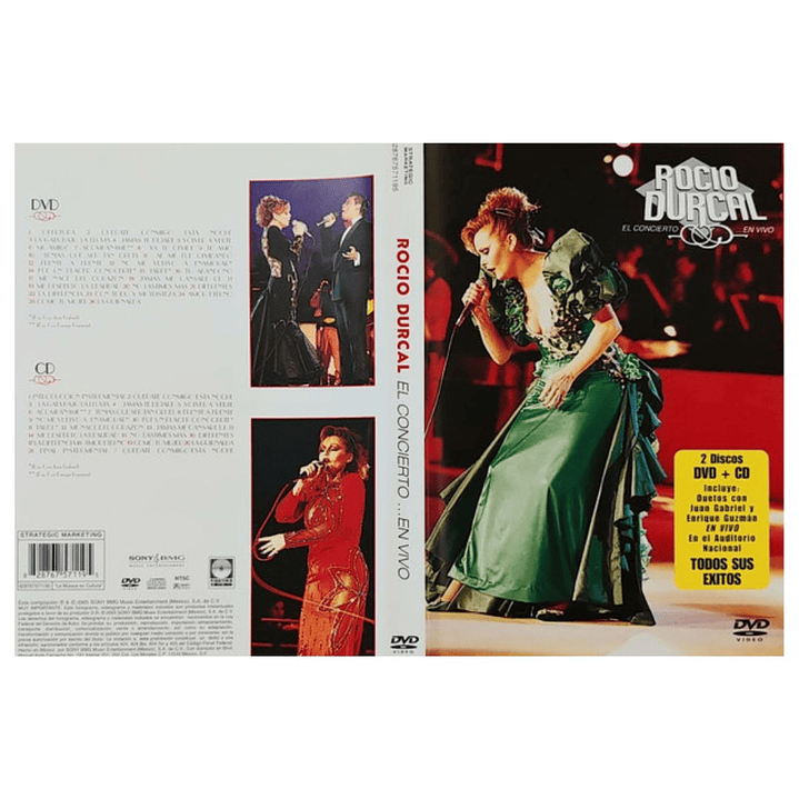 ROCIO DURCAL - EL CONCIERTO EN VIVO (DVD+CD) / DVD USADO 4