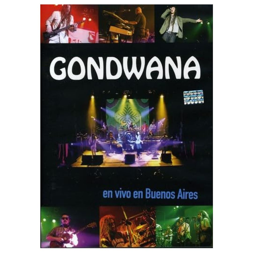 GONDWANA - EN VIVO EN BUENOS AIRES / DVD USADO 1