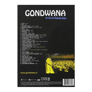 GONDWANA - EN VIVO EN BUENOS AIRES / DVD USADO
