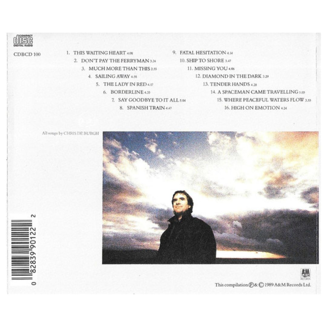 CHRIS DE BURGH - SPARK TO A FLAME: THE VERY BEST (UK 1989) / CD USADO 2