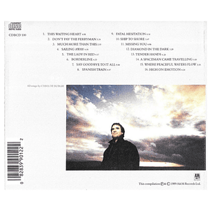 CHRIS DE BURGH - SPARK TO A FLAME: THE VERY BEST (UK 1989) / CD USADO