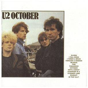 U2 - OCTOBER (USA 1981) / CD USADO