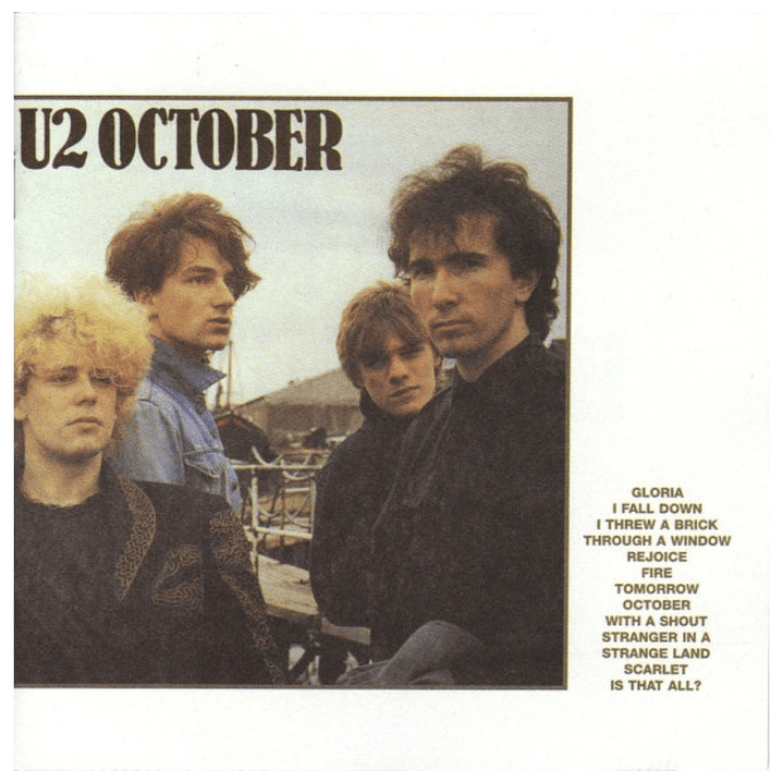 U2 - OCTOBER (USA 1981) / CD USADO 1