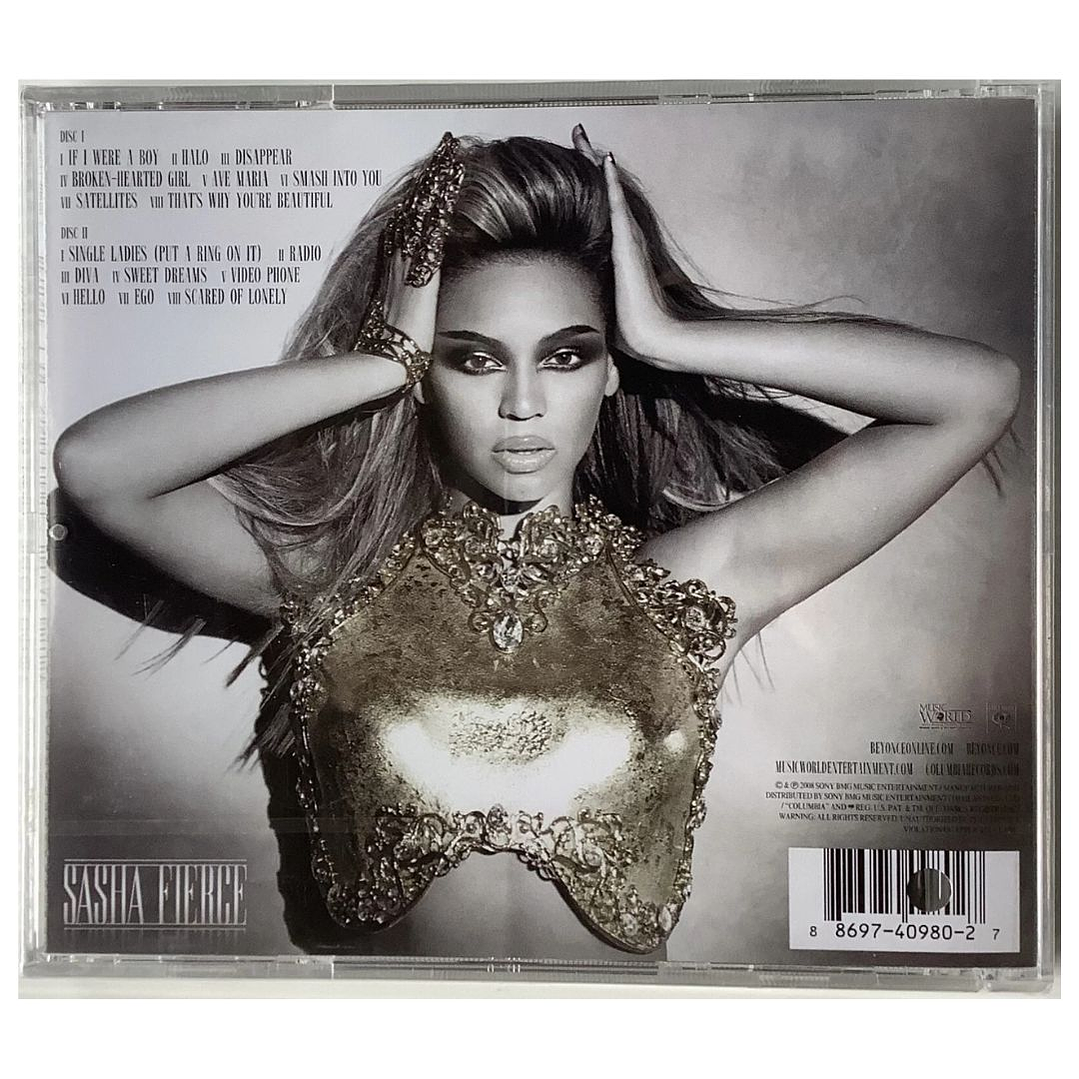 BEYONCÉ - I AM... SASHA FIERCE (DELUXE ED) (2CD) / CD USADO 2