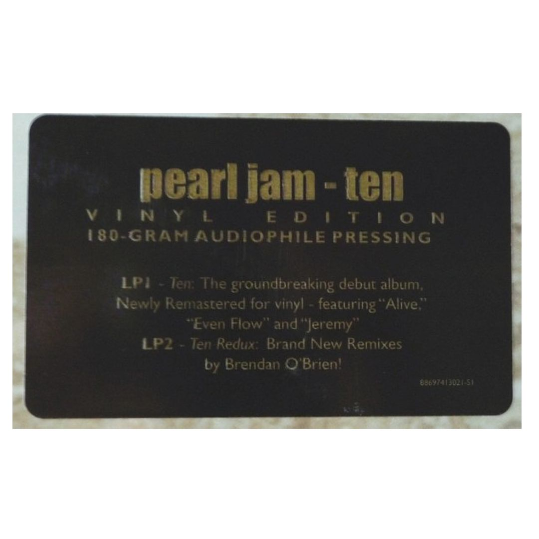PEARL JAM - TEN + TEN REDUX (2LP) / VINILO 5