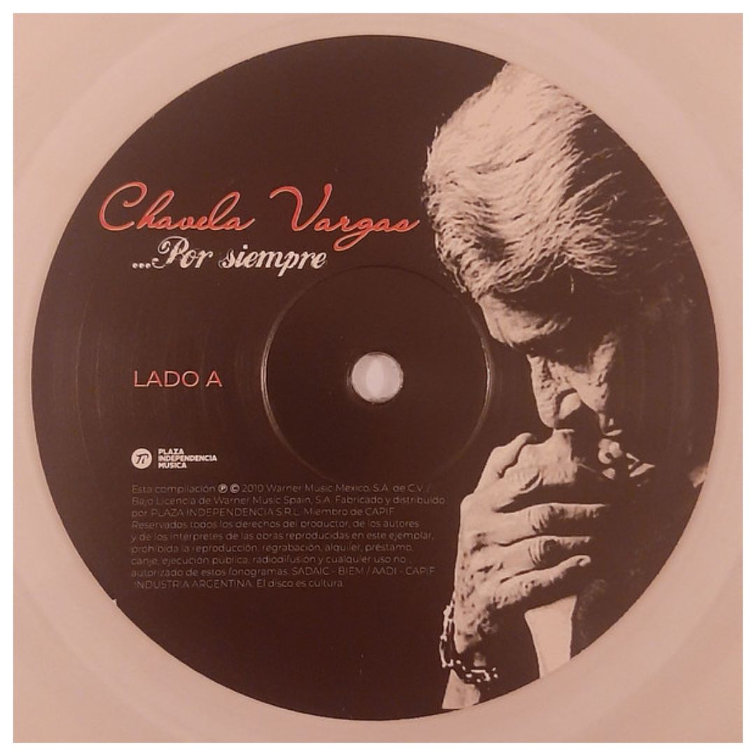CHAVELA VARGAS - POR SIEMPRE (CLEAR VINYL) / VINILO 3