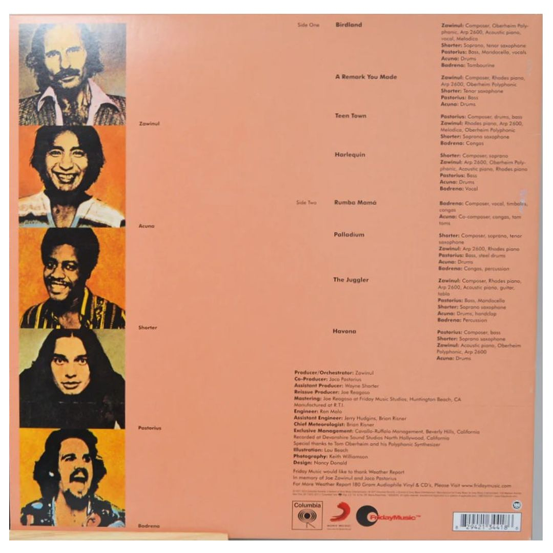 WEATHER REPORT - HEAVY WEATHER / VINILO 3