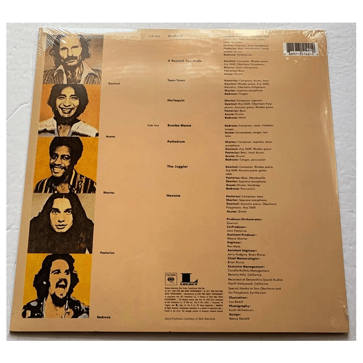 WEATHER REPORT - HEAVY WEATHER / VINILO 4