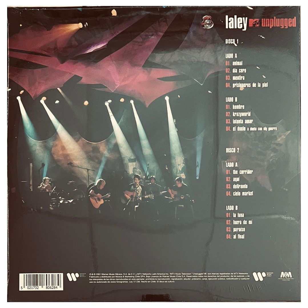 LA LEY - MTV UNPLUGGED (2LP) / VINILO 4