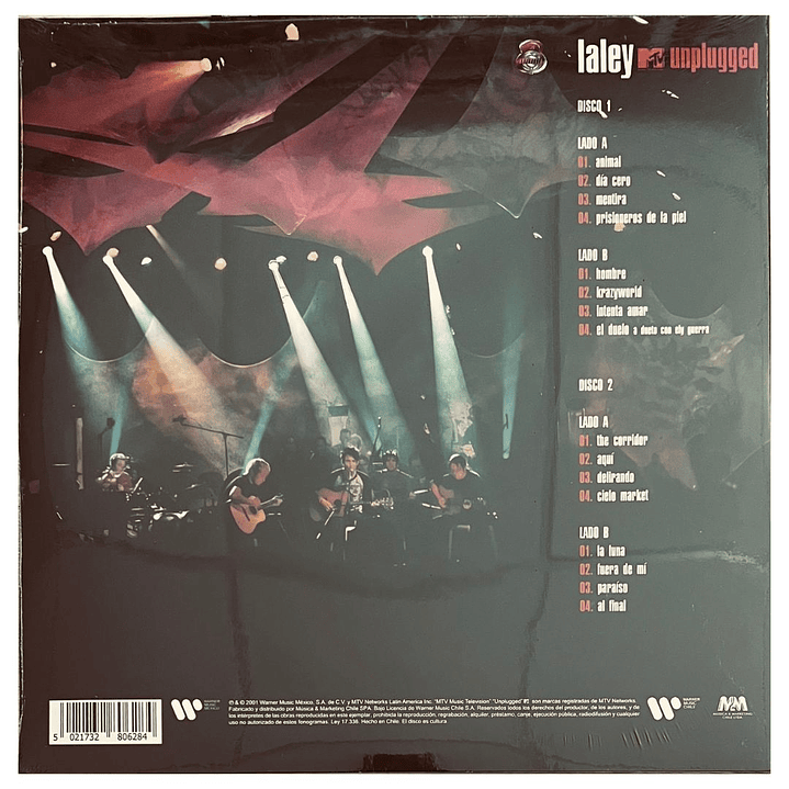 LA LEY - MTV UNPLUGGED (2LP) / VINILO 4