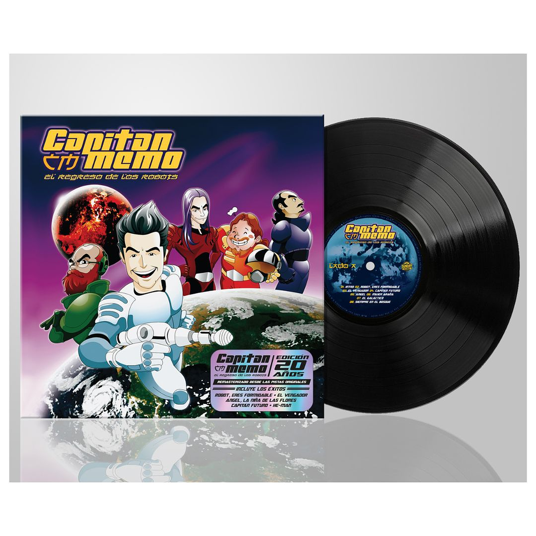 CAPITAN MEMO - EL REGRESO DE LOS ROBOTS / VINILO 3