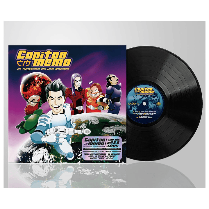 CAPITAN MEMO - EL REGRESO DE LOS ROBOTS / VINILO 3