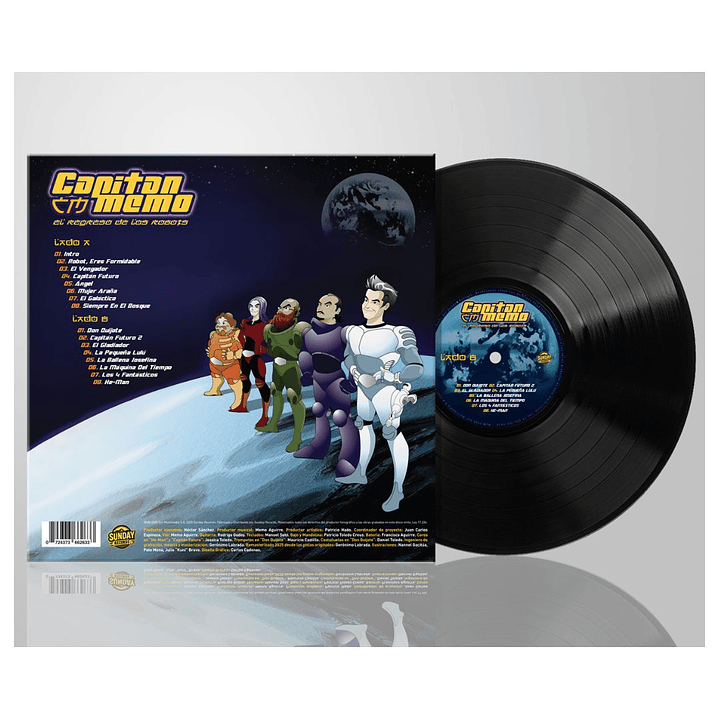 CAPITAN MEMO - EL REGRESO DE LOS ROBOTS / VINILO 4