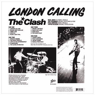 CLASH - LONDON CALLING (2LP) / VINILO