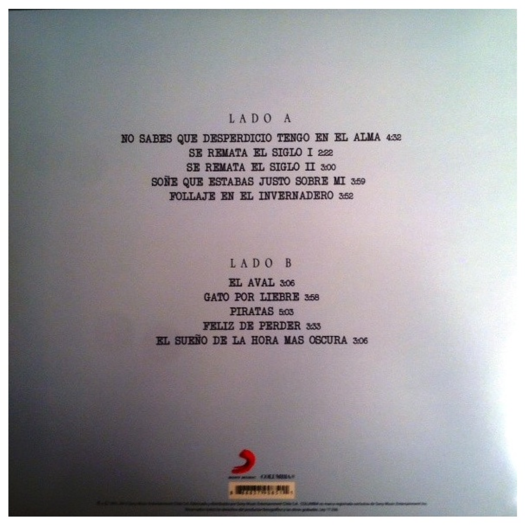 LOS TRES - SE REMATA EL SIGLO / VINILO 2