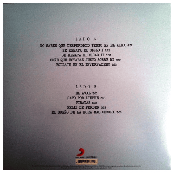 LOS TRES - SE REMATA EL SIGLO / VINILO 2