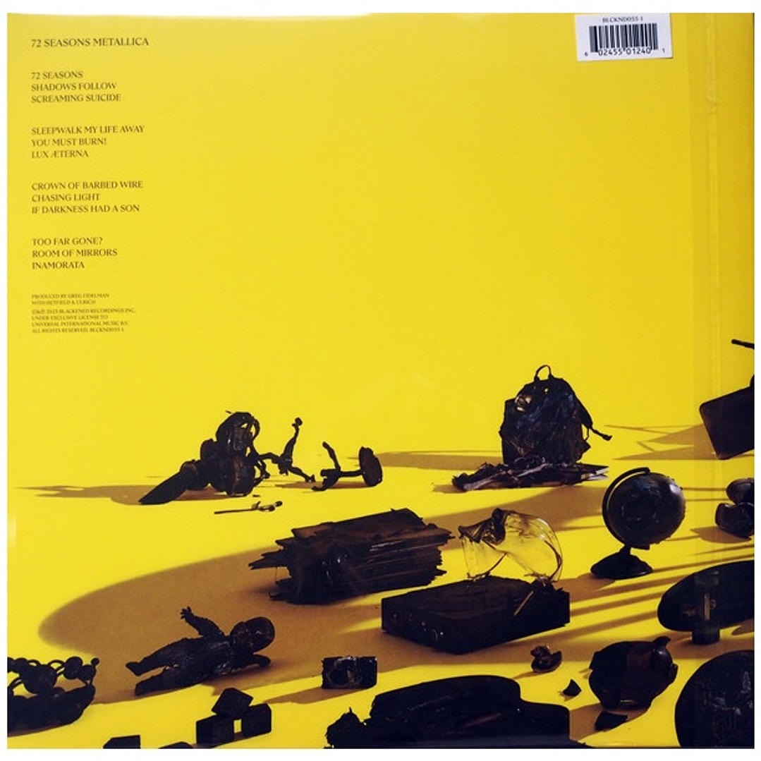 METALLICA - 72 SEASOND (2LP) (Included Download Card) / VINILO 3
