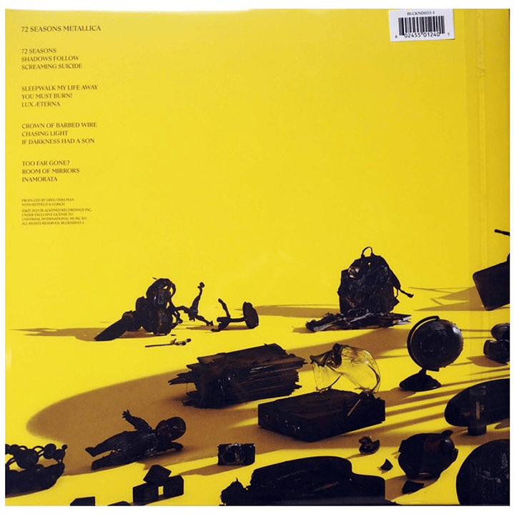 METALLICA - 72 SEASOND (2LP) (Included Download Card) / VINILO 3