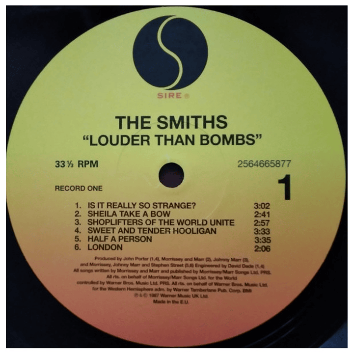 THE SMITHS - LOUDER THAN BOMBS (2LP) / VINILO 5
