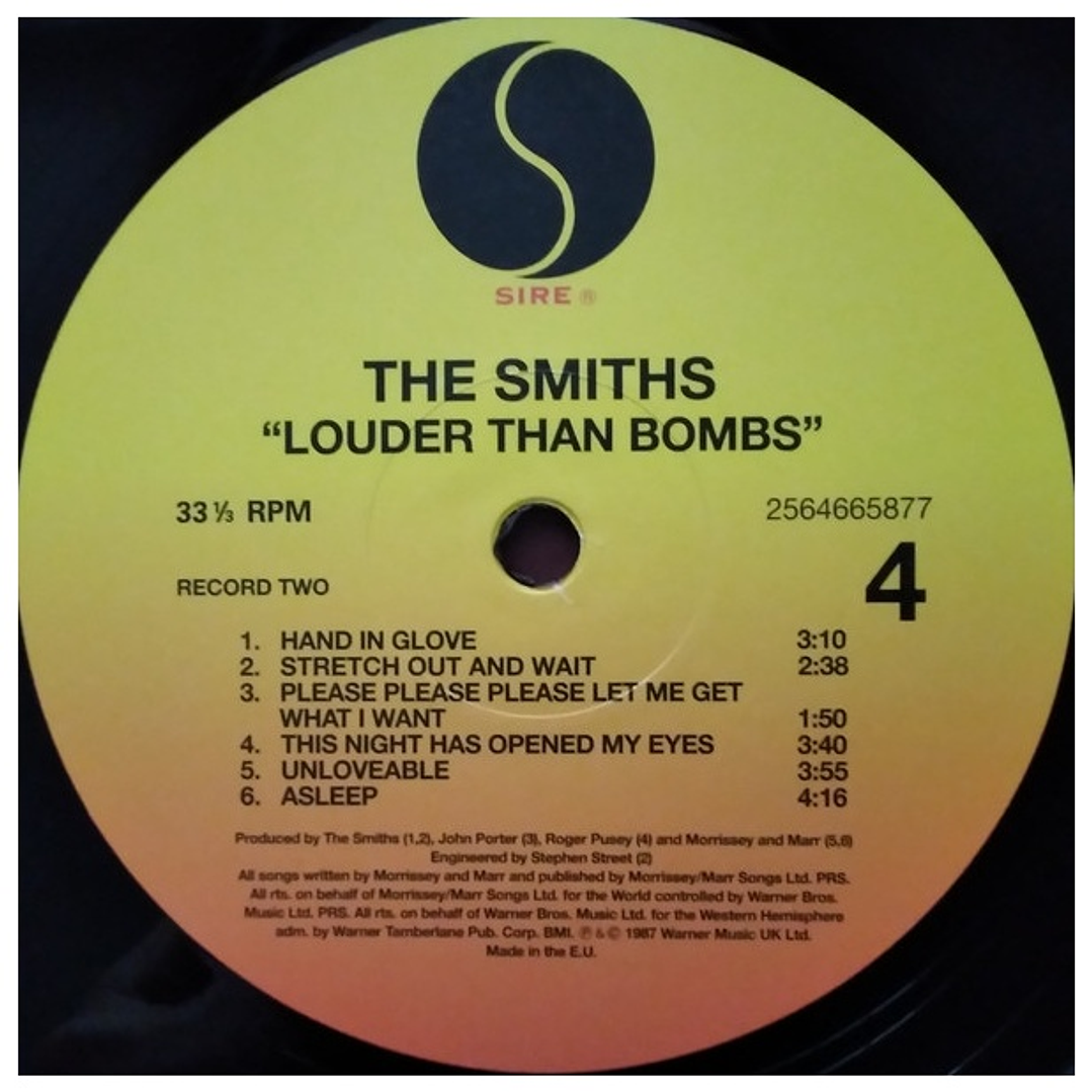 THE SMITHS - LOUDER THAN BOMBS (2LP) / VINILO 8
